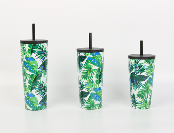 Double Lids Coffee Tumbler - Image 2