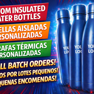 Packaging process for Custom Insulated Cola Water Bottle with Small MOQ 50 PCS