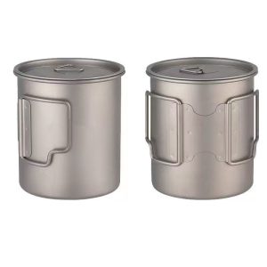 1200ml TA2 pure titanium water bottle for outdoor camping
